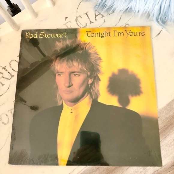 Vinyl, Record, Album, Rod Stewart, Tonight I'm Yours, Vintage, 1981, NEW, SEALED - Picture 4 of 5